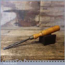 Vintage A. Mathieson & Son Carpenter’s 5/16” Firmer Chisel - Fully Refurbished