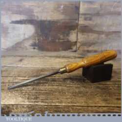 Vintage W. Marples & Sons Carpenter’s 7/32” Firmer Chisel - Fully Refurbished