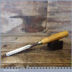 Vintage Charles Nurse & Co Carpenter’s 3/4” Gouge Chisel - Sharpened Honed