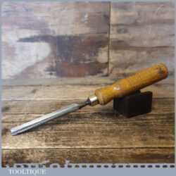 Vintage C. T. Skelton Carpenter’s 1/2” Gouge Chisel - Sharpened Honed