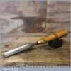 Vintage I. & H. Sorby Carpenter’s 1” Gouge Chisel - Sharpened Honed