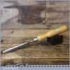 Vintage W. Marples Carpenter’s 1/2” Gouge Chisel - Sharpened Honed