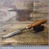 Vintage Carpenter’s 11/16” Gouge Chisel Beech Handle - Sharpened Honed