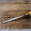 Vintage W. Marples & Sons Carpenter’s 1/4” Bevel Edge Chisel - Sharpened Honed