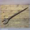 Early Long 11/16 Whitworth (28mm) Podger - Steel Erectors Tool