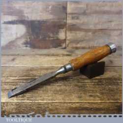 Vintage Brades & Co Carpenter’s 3/4” Heavy Duty Flat Firmer Chisel - Fully Refurbished