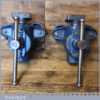 Vintage Pair Of Record No: 153 Floorboard Clamps - Good Condition Ready For Use