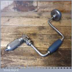 Vintage Rabone Chesterman Carpenter’s Ratchet Brace 10” Swing - Good Condition