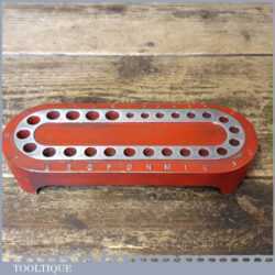 Vintage Engineers Imperial Alloy Bit Stand For Holding Alphabetically Coded Bits