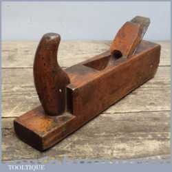Vintage Continental Shaped Curved Sole Plane - Horned Front Handle
