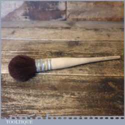 Vintage 14m Beechwood Handled Vulka Set Squirrel Artist’s Sash Brush - Unused