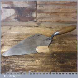 Antique WHS Brades 11” Bricklayer’s Trowel - Good Condition