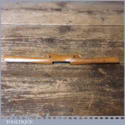 Vintage W. Marples & Sons Beechwood Spokeshave 1 ½” Cutter - Good Condition