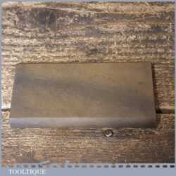 Vintage 4” x 2” Washita Natural Slip Oil Stone - Good Condition