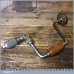 Quality Vintage Carpenter’s Ratchet Brace 12” Swing - Good Condition