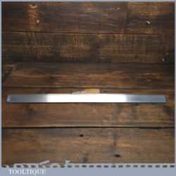 Vintage 24” Starrett USA No: 385 Cast Steel Straight Edge - Good Condition