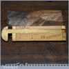 Vintage A. G. & Co London Boxwood Brass Metric & Imperial Caliper Gauge