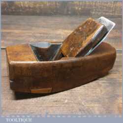 Antique Birch Kentish Town 1875-1905 Carpenter’s 8” Beechwood Compass Plane