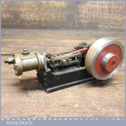 Vintage Model Makers Piston And Fly Wheel For Steam Powered Unit