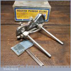 Vintage Boxed Record No: 043 Plough Plane Complete - Fully Refurbished