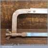 Vintage Adjustable Length Cast Steel Hacksaw - Good Condition