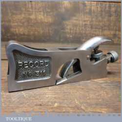 Vintage Record No: 311 Shoulder & Chisel Plane - Fully Refurbished Ready To Use