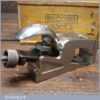 Vintage Record No: 077A Bull Nose Or Chisel Plane Original Box - Fully Refurbished