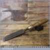 Vintage F Woodcock Carpenter’s 1 ½” Firmer Chisel - Sharpened Honed