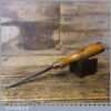 Vintage Spear & Jackson Carpenter’s 5/32” Firmer Chisel - Sharpened Honed
