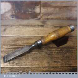 Vintage Robert Sorby Carpenter’s 1” Heavy Duty Flat Firmer Chisel - Sharpened Honed