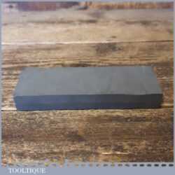 Vintage 6”x 2” Combination Oil Stone Medium & Course Grit - Lapped Flat