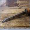 Vintage Carpenter’s 1/2” Cast Steel Mortice Chisel - Sharpened Honed