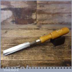 Vintage W Marples & Sons Carpenter’s 1” Gouge Chisel - Sharpened Honed
