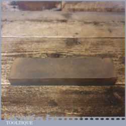 Vintage 8”x 2” India Combination Oil Stone Medium & Fine Grit - Lapped Flat