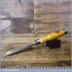 Vintage W Marples Carpenter’s 3/4” Heavy Duty Flat Firmer Chisel - Fully Refurbished