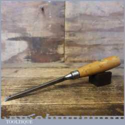 Vintage Robert Sorby 3/8” Cast Steel Sash Mortice Chisel - Sharpened Honed