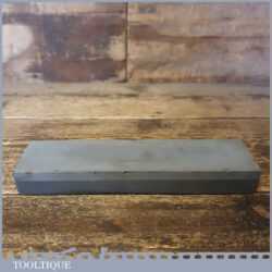 Vintage 8”x 2” Combination Oil Sstone Medium & Fine Grit - Lapped Flat