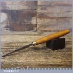 Vintage W. Marples Carpenter’s Or Wood Carver’s 1/8” Firmer Chisel - Fully Refurbished