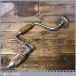 Vintage Stanley No: 73 Carpenter’s Ratchet Brace 10” Swing - Good Condition