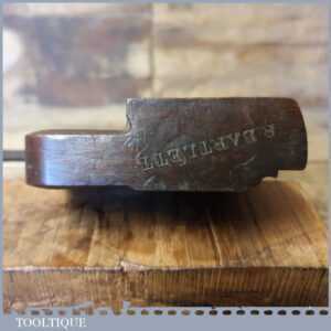 Antique Atkin & Son Late W Moss Hollowing Beechwood Moulding Plane