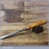 Vintage A. Hildick Carpenter’s 5/8” Gouge Chisel Ash Handle - Sharpened Honed