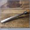 Vintage A. Hildick Carpenter’s 5/8” Gouge Chisel Ash Handle - Sharpened Honed