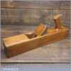 Vintage Carpenter’s 17” Beechwood Jack Plane - Lapped flat Ready To Use