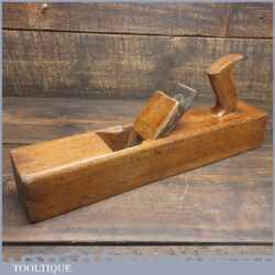 Vintage Carpenter’s 17” Beechwood Jack Plane - Lapped flat Ready To Use