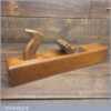 Vintage Carpenter’s 17” Beechwood Jack Plane - Lapped flat Ready To Use