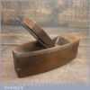 Vintage Carpenter’s Beechwood Smoothing Block Plane - Lapped Flat
