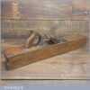 Vintage Carpenter’s 22” Beechwood Trying Plane - Lapped flat Ready To Use
