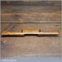Vintage Tyzack Beechwood Spokeshave Brass Sole 2 ½” Cutter - Good Condition
