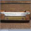 Vintage Tyzack Beechwood Spokeshave Brass Sole 2 ½” Cutter - Good Condition