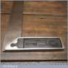Vintage Rabone No: 1908 Carpenters 12” Cast Steel Calibrated Try Square - Good Condition